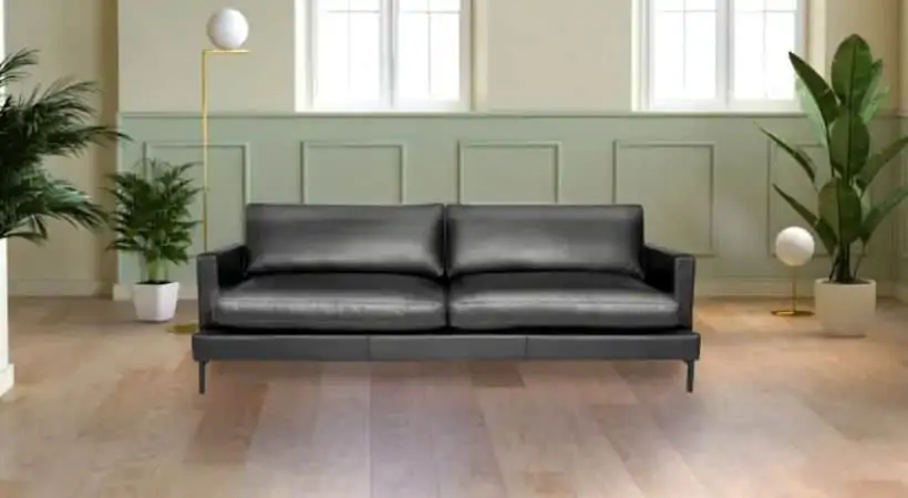 Overfrakke Vend tilbage Kontinent Lædersofa | STOR GUIDE → 12 skønne sofaer i læder (2023)