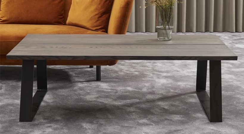 Planke-sofabord - romantisk retro-design