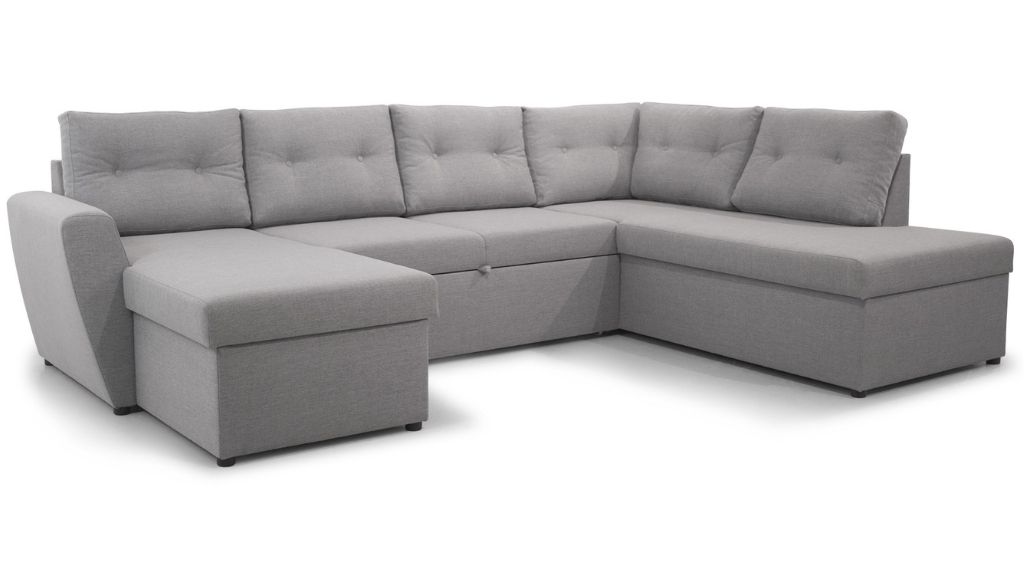 U-sovesofa - U-formet sofa med sovefunktion