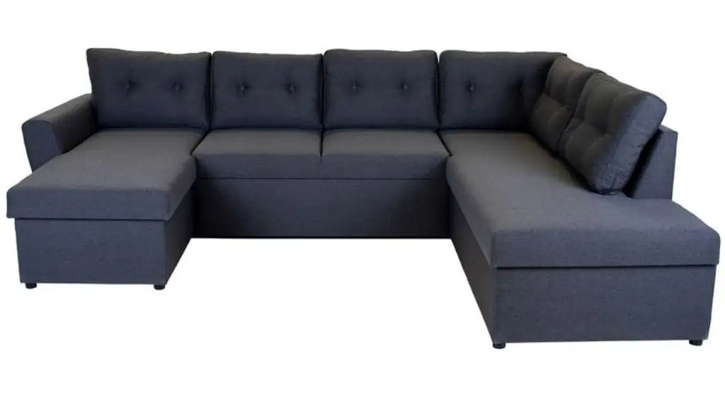 U-sovesofa - U-formet sofa med sovefunktion