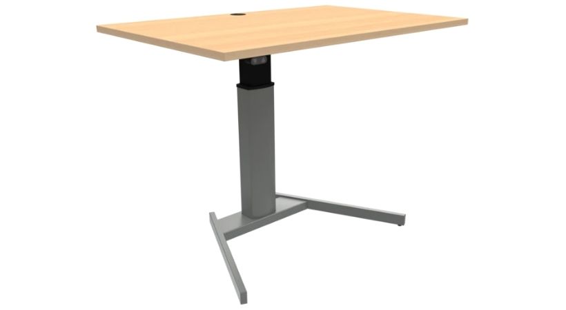Hæve-sænkebord med enkelt søjle - Conset 501-19