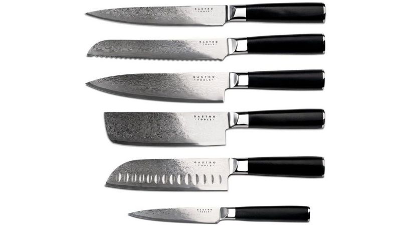 The Ultimate Collection - Stort knivsæt (7 knive + strygestål)