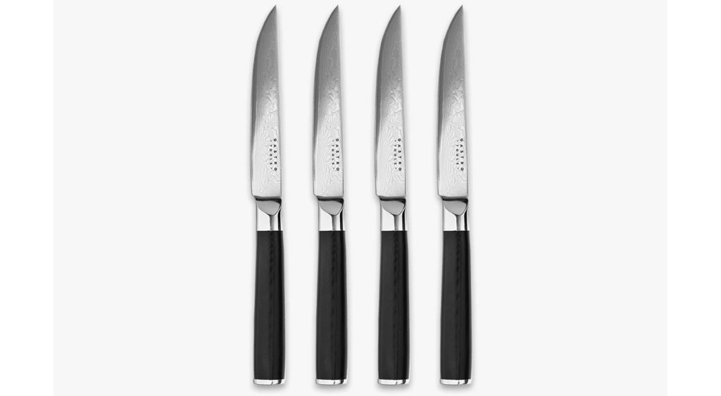 Luksus steakknive - I ekstremt hårdt & skarpt stål
